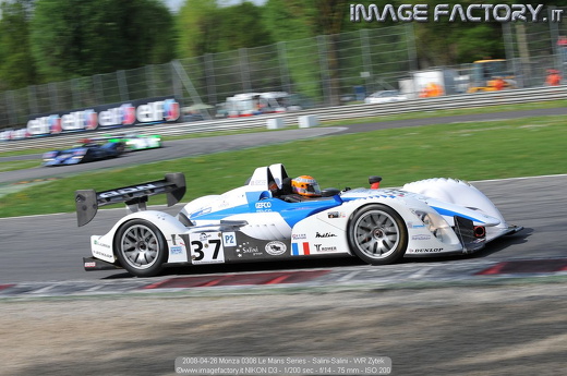 2008-04-26 Monza 0306 Le Mans Series - Salini-Salini - WR Zytek